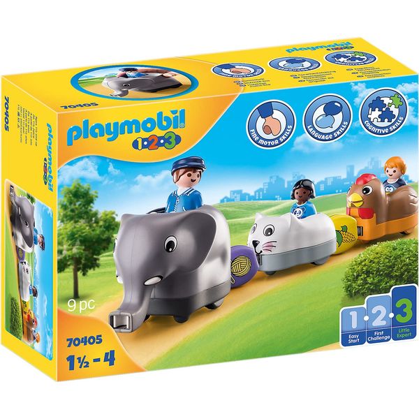 Playmobil 1.2.3 Animal Train