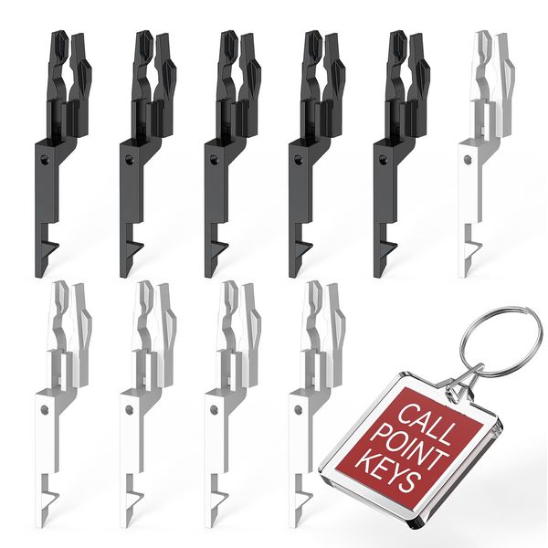 Fire Alarm Test Key, Mellbree Fire Call Point Key 10 Pack