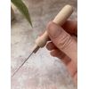 Long Wooden Needle Felting Handle