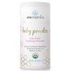 USDA Organic Baby Powder Talc-Free - Soothing Arrowroot, Calendula and Cornstarch for Newborn, Babies or Toddlers - Made in USA - 3oz/85g
