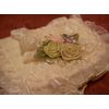 Rose Embroidered Card Case