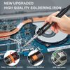 Preciva 135W Adjustable Temperature Soldering Iron kit and Fast Heating Cerami