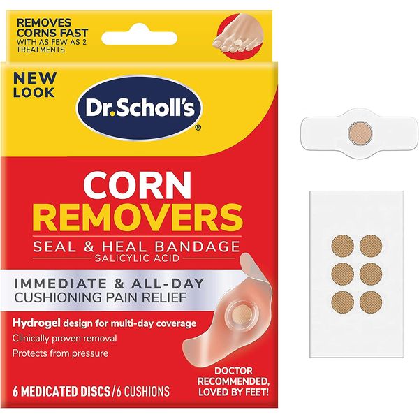 Corn REMOVERS Seal & Heal Bandage with Hydrogel Technology, 6 Ct // Removes Corn