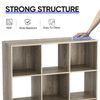 9-Cube Storage Shelves Open&Close Bookshelf Closet Organizer Cubes Rack Cabinet