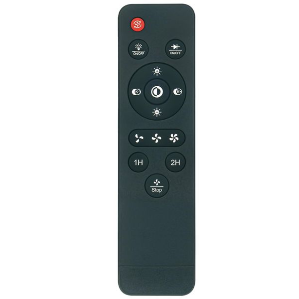 Replace Remote Control Compatible with PINFM 16in/21in Ceiling Fan