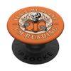 Leave Me Alone I'm Reading - Skeleton Reading Book Bookish PopSockets Swappable PopGrip