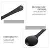 iplusmile Eye Occluder, Black Eye Occluder Spoon Handheld for Eyesight Test Eye Chart Exam Eye Patch Optometry Tool（Black）