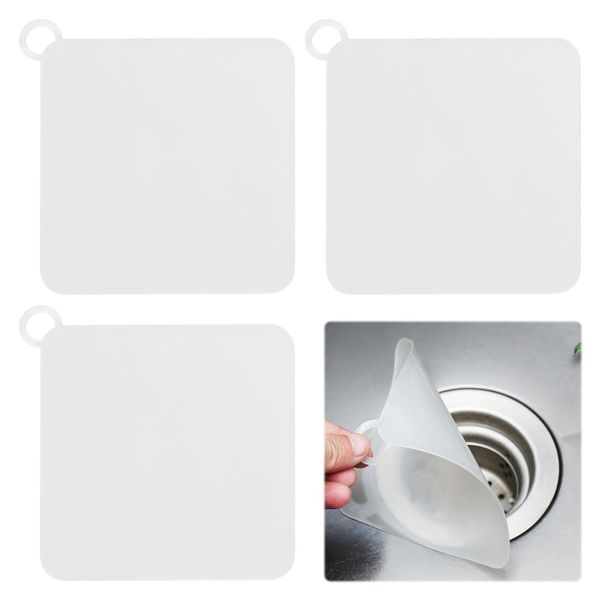 3 Stück Duschablauf Abdeckung,Dusche Abfluss Abdeckung,Universal Abflussstöpsel,Abfluss Geruchsstopp,Silikon Abflussstöpsel,Wannenstopper Silikon,Anti-Geruchs-Abflussstopfen Ür Küche Bad Und Wäsche