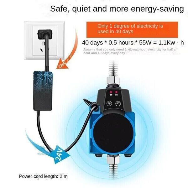 105W DC Intelligent Booster Pump Heater Cycle Booster 36V（frequency Conversion）