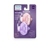Philips AVENT Soothie Pacifier, Pink/Purple, 0-3 Months, 4 Pack, SCF190/42