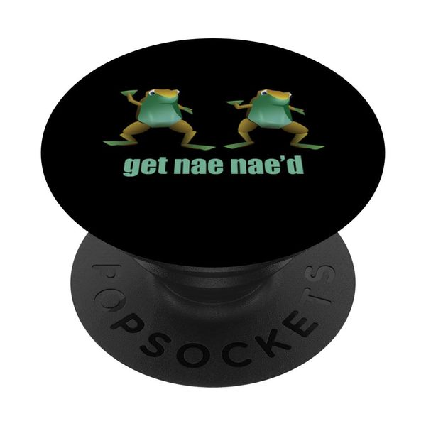 Get Nae Nae'd Meme Dancing Frogs PopSockets Sticky PopGrip