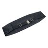 Simpowe Men's Solid Multi-color Silk Cumberbund, Black, One Size
