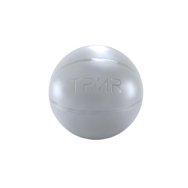 TRNR Trainer Gym Ball GYM BALL Balance Ball with Air Pump, Chair, For Kids, Core Training, Muscle Training, Pilates, Diet, Exercise, Light Gray, 21.7 inches (55 cm)