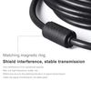 Adhiper Replacement USB Cable UC-E4 - Power & Data Sync Cable for Nikon D300, D3100, D3X, D40 & More (1M/Black)