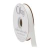 Double Face Satin Ribbon, 50 Yards, White