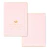 Midori B6 33271006 Colored Shikishi Bifold with Envelope Wreath Pattern