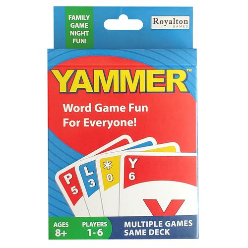 Yammer Card Game, Fun Word Card Game for Kids, Adults and Family Game Night, 1-6 Players, Ages 8+