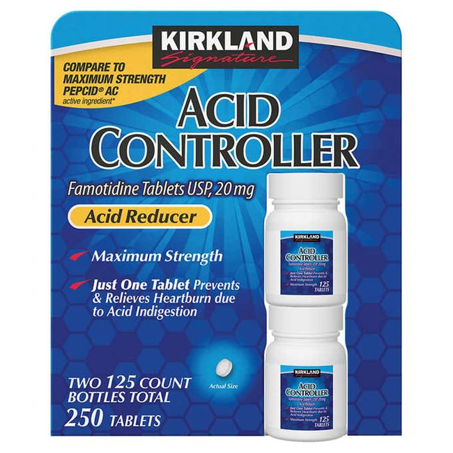 Kirkland Signature Acid Controller (250 Tablets)