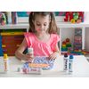 Do A Dot Art! Markers 6-Pack Rainbow Washable Paint Markers, The Original Dot Marker