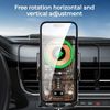 66W Fast Wireless Phone Charger Automatic  Air Vent Secure Mount Clamp Holder US