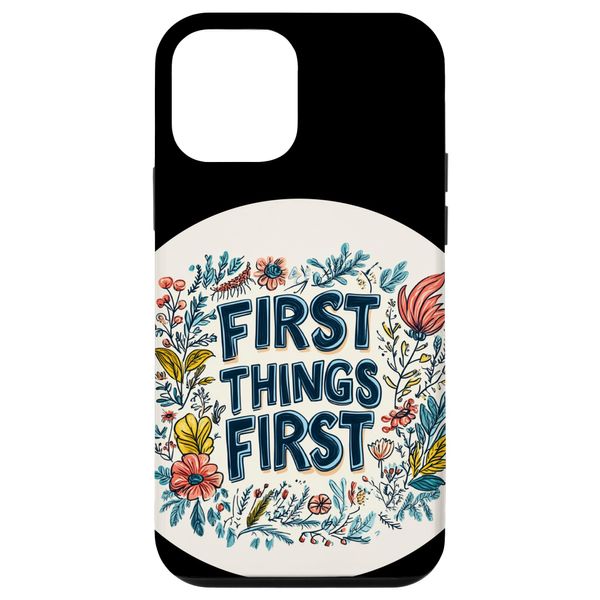 Cool First Things First Statement コスチューム スマホケース iPhone 12 mini 用