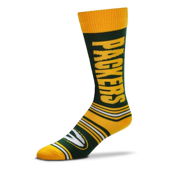 Fanatics for Bare Feet NFL Go Team Socks Socken (40-46, Green Bay Packers)