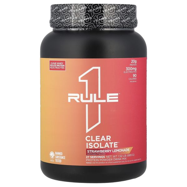 Clear Isolate™, Strawberry Lemonade, 1.52 lb (689 g)