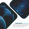 Tech Armor Ballistic Glass Screen Protector for iPhone 12 Pro Max (6.7") 3-PACK