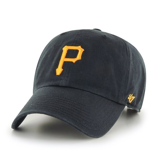 47 Pittsburgh Pirates Clean Up Adjustable Cap (Black) (For Adults)