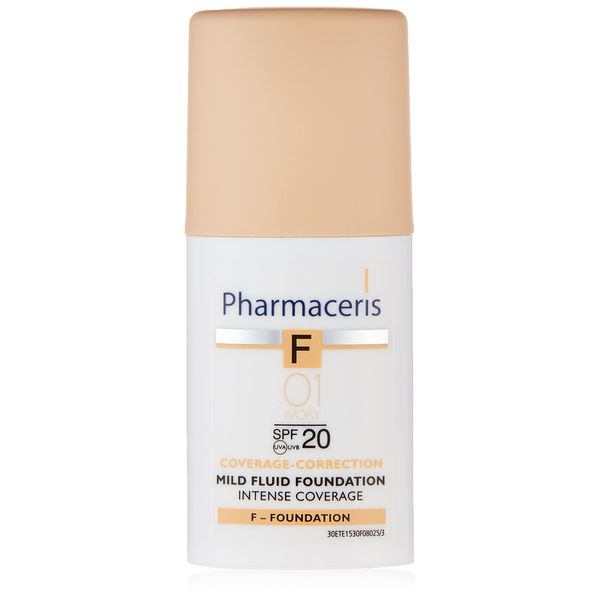 INTENSE COVERAGE MILD FLUID FOUNDATION SPF 20 ivory (30 ml)