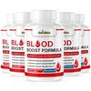 Blood Boost Formula- Blood Support- 5 Bottles- 300 Capsules