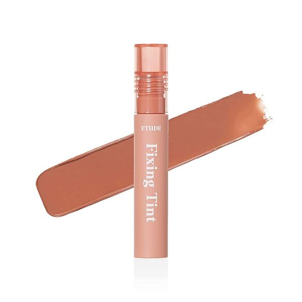 Etude Fixing Tint, Ginger Milk Tea (Warm/Autumn), Lipstick, 0.1 oz (4 g)