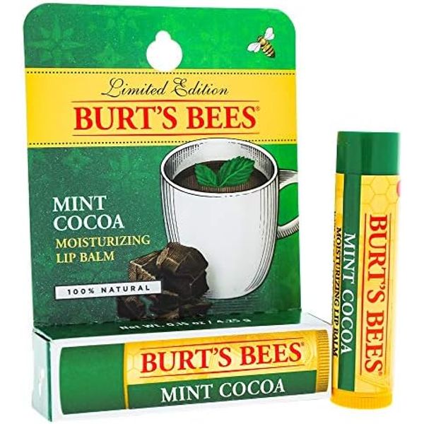 Burt's Bees Mint Cocoa Blister Lip Balm, 0.15 oz