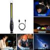 2PCS COB LED Work Light Rechargeable Car Garage Mechanic Torch Flashlight Lamp