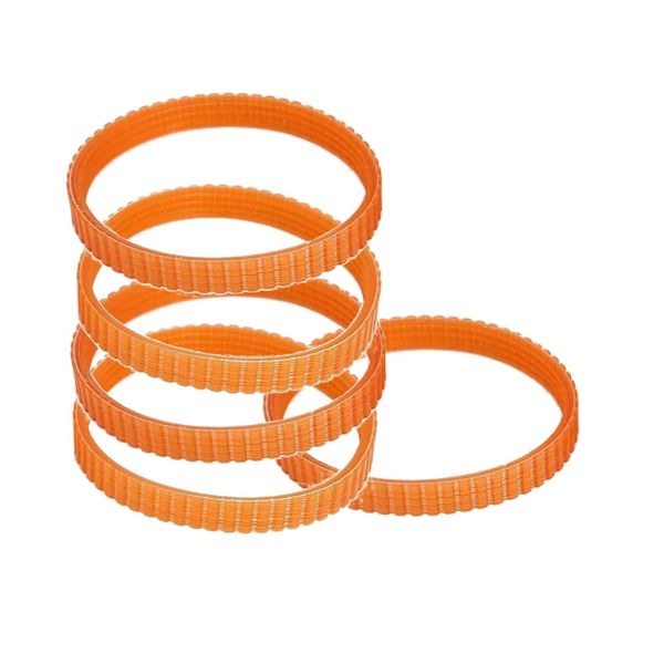 WANGCL 5 Pcs 9.6mm Width Electric Planer Drive Driving Belt for 1900B Orange