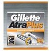 Gillette AtraPlus Cartridges with Lubrastrip, 10-Count Packages (Pack of 2)