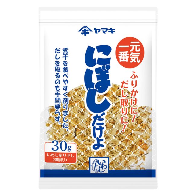 Yamaki Genki Ichiban Niboshi Oniyo, 1.1 oz (30 g) x 15 Packs