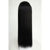 COS Heat-resistant kosupureuxiggu Base Straight Long Black