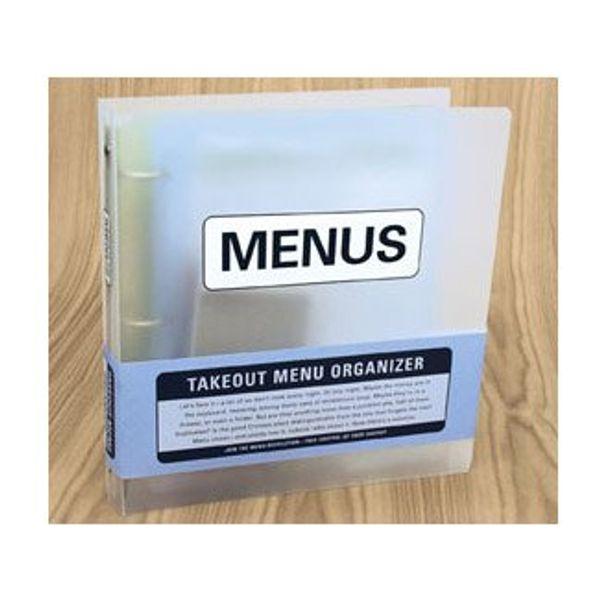 Takeout Menu Organizer Folder