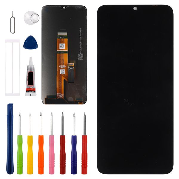 Vvsialeek Replacement OLED Display Compatible with Honor X6B LCD Touch Screen with Toolkit Fingerprint Function