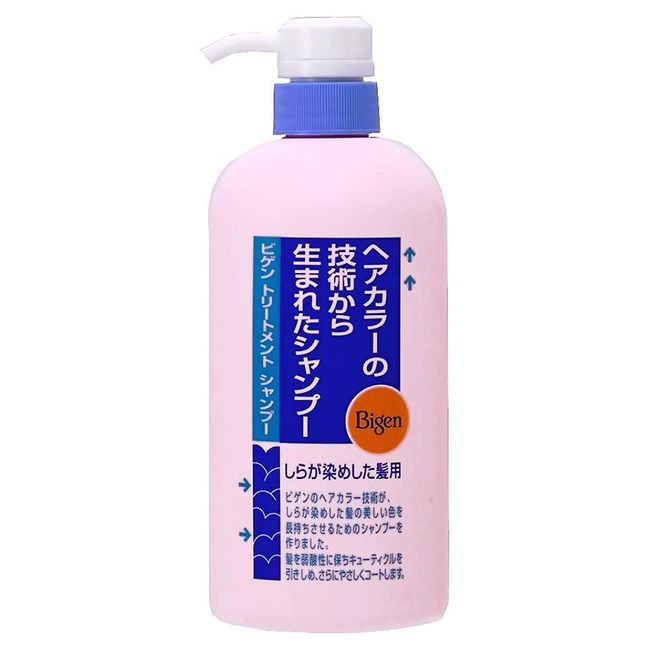 bigen treatment shampoo 600ml