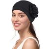 Yuest Chemo Headwear for Women Black