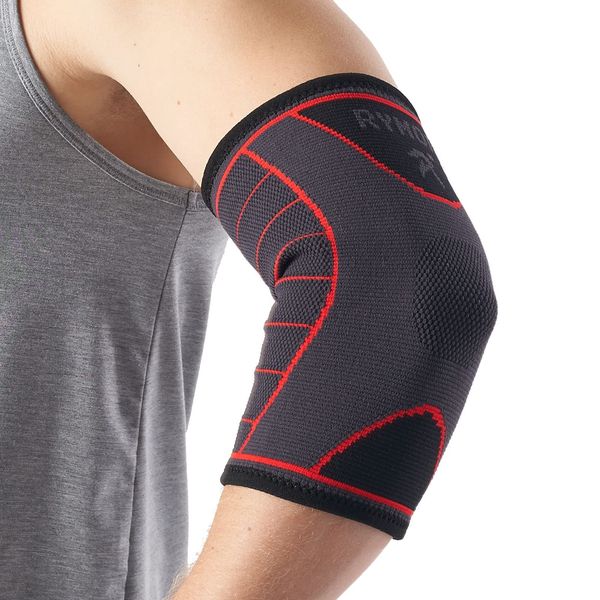 Rymora Elbow Supporter, Men's, Women's, Elbow Sleeve, Elbow Supporter, Muscle Training, Baseball, Training, Elbow Supporter, Arm Supporter, Warm, Heat Retention, Fixed, Elbow