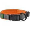 HUNTER Maldon Collar Colour: Green, Breathable Mesh, Robust Nylon, Silent and Allergy Friendly, Strain Relief, Integrated Address Label, Especially Light, Size: M