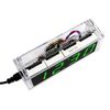 Hsthe Sea DIY LED Digital Clock Kit with Time Temperature Date Display Light Control Simple Digital Clock for Beginners