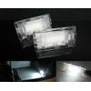 RZG 2x LED Interior Footwell Glove Box Trunk Boot Light White Canbus For E82 E36 E46 E90 E92 F30 E39 E60 F10 E63 E65 E53 E70 X5