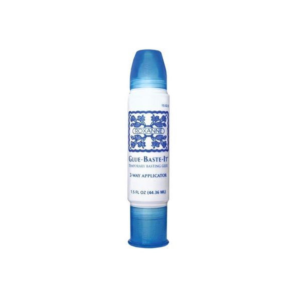 Roxanne Glue Baste It Multi Colored 2 Way Applicator Water Soluble 1.5oz