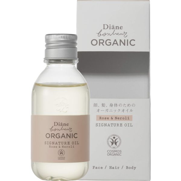 Hair & Body Oil, Rose & Neroli Scent, Diane Bonheur Organic, 3.4 fl oz (100 ml)