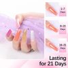 ETYJO Poly Gel Nail Kit, 8 Colours 15 ml Poly Gel Nails Set Nude Pink Gold Gel Nail Builder for Nail Extension, Poly Gel for Beginners Home DIY Salon Art Nails DIY Home