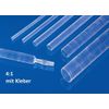 netproshop 1.2 m Heat Shrink Tube with Adhesive 40 mm Transparent 4:1